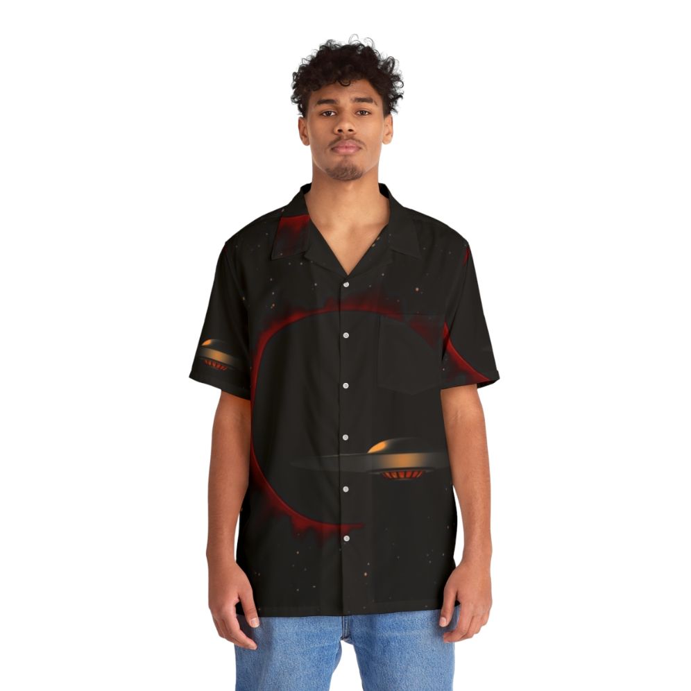 C57D Retro Sci-Fi Hawaiian Shirt - People Front