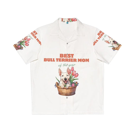 Best Bull Terrier Dog Mom Hawaiian Shirt