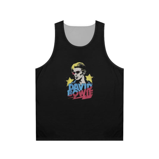 David Bowie Glam Rock Unisex Tank Top