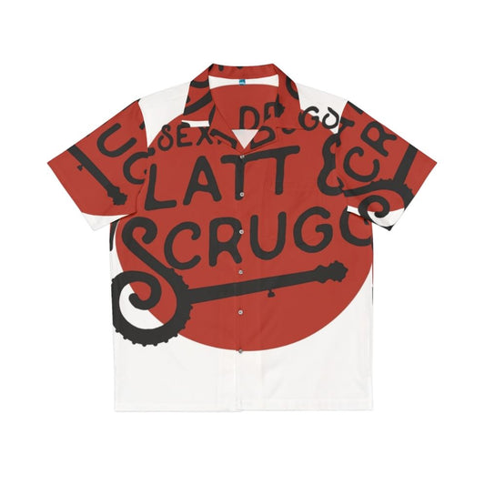 Bluegrass Hawaiian Shirt with Flatt Scruggs and Sex Drugs