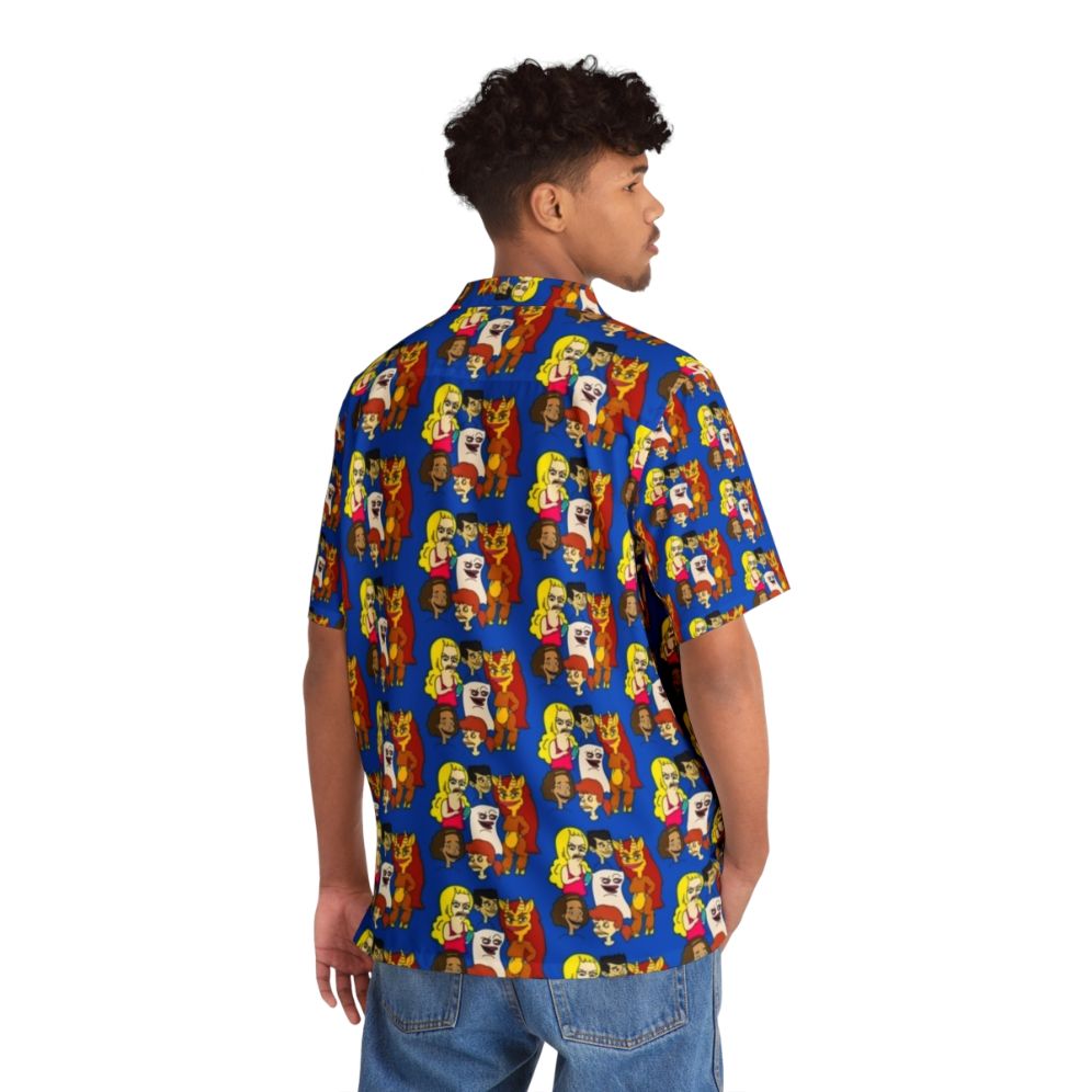 Big Mouth Netflix Art Hawaiian Shirt - People Back