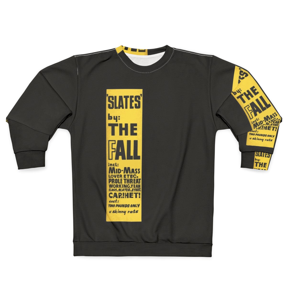 The Fall Band Mark E Smith Slates Sweatshirt