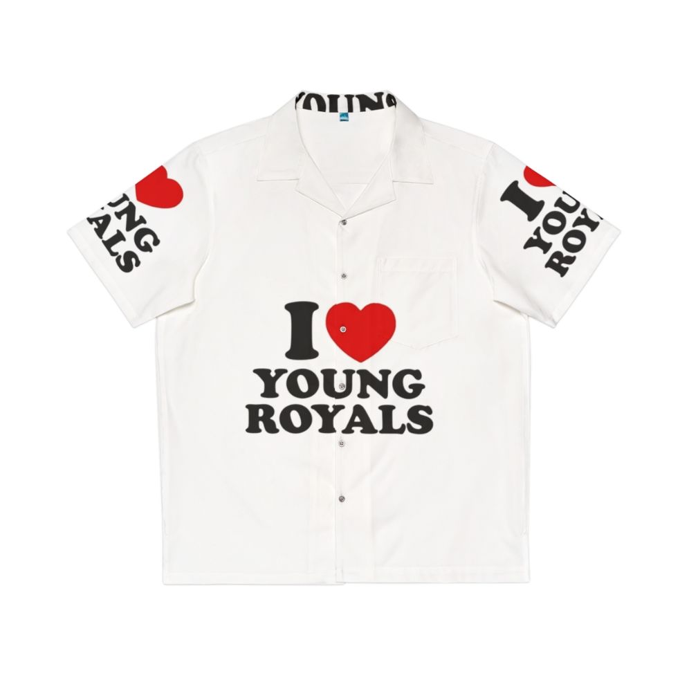 Young Royals Netflix Hawaiian Shirt featuring Edvin Ryding and Omar Rudberg