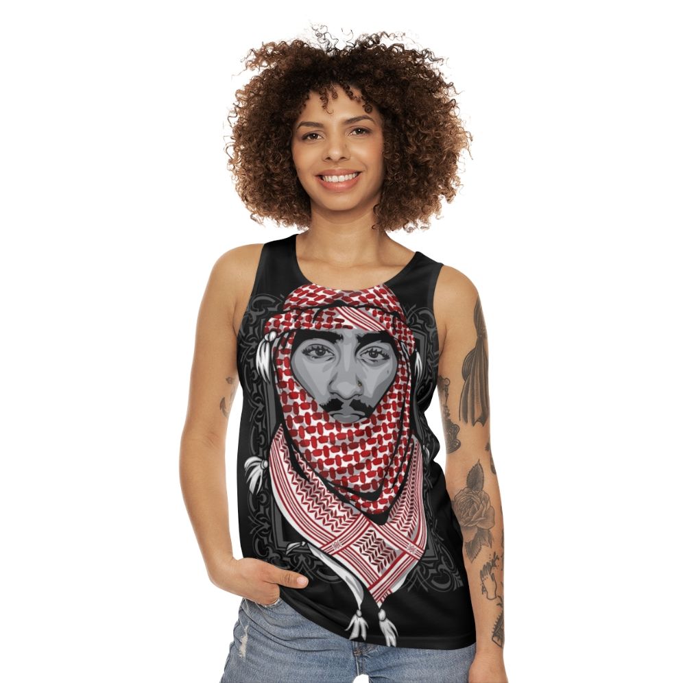 Unisex Legends Never Die 90s Rap Tank Top - women