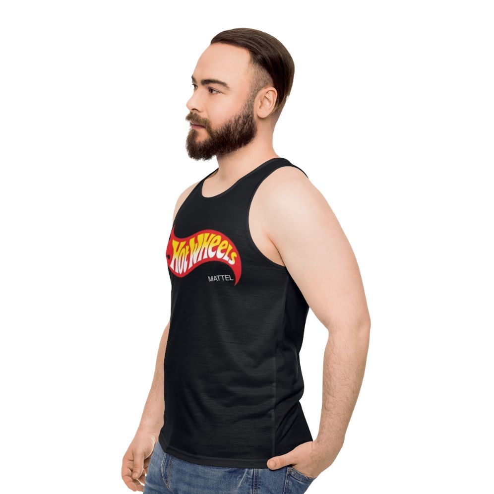 Unisex Hot Wheels tank top - men side