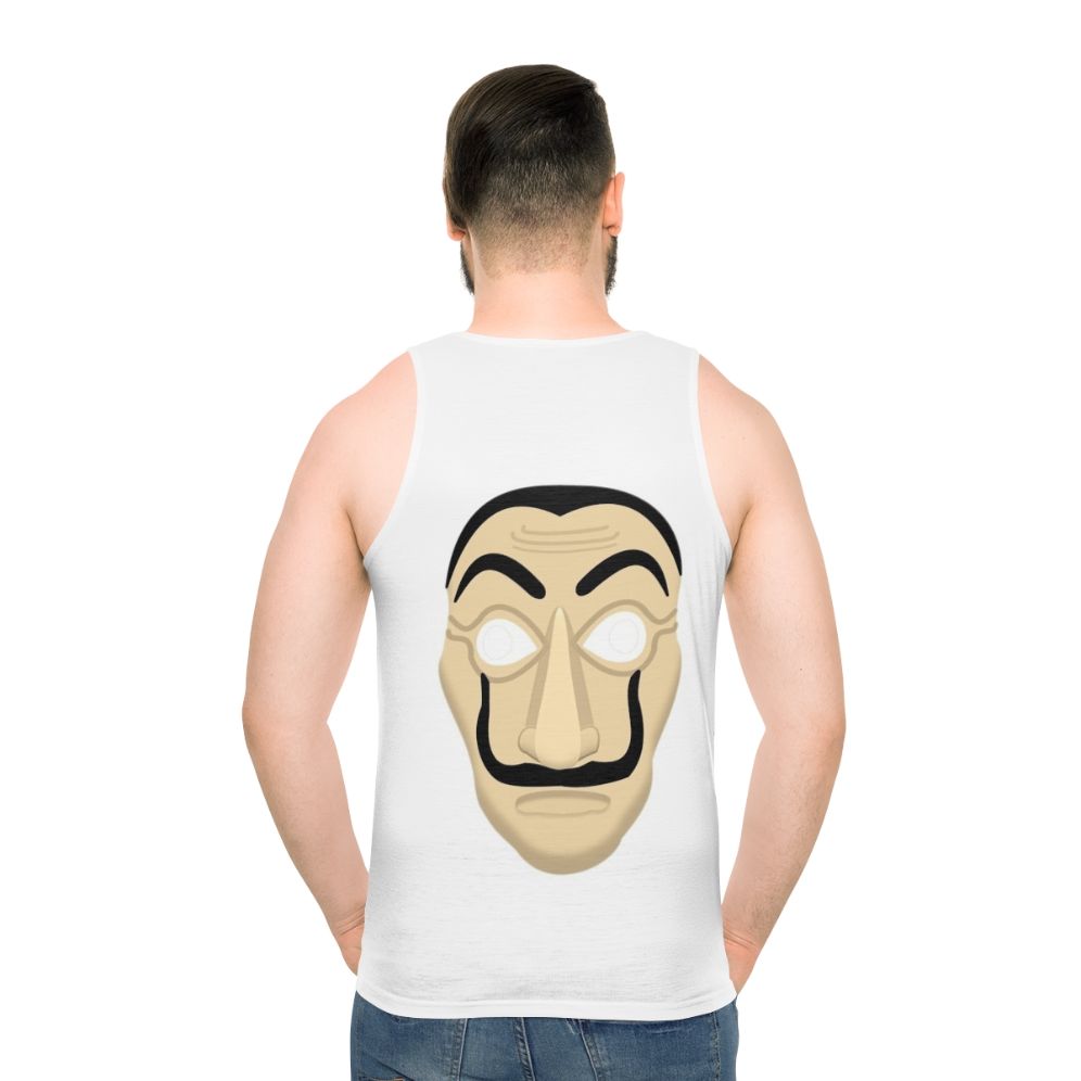 Money Heist Unisex Tank Top - men back