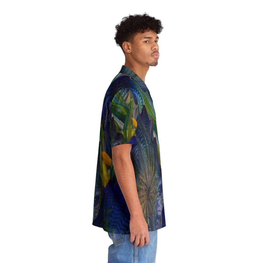 Chihuly inspired abstract glass Hawaiian shirt - People Pight