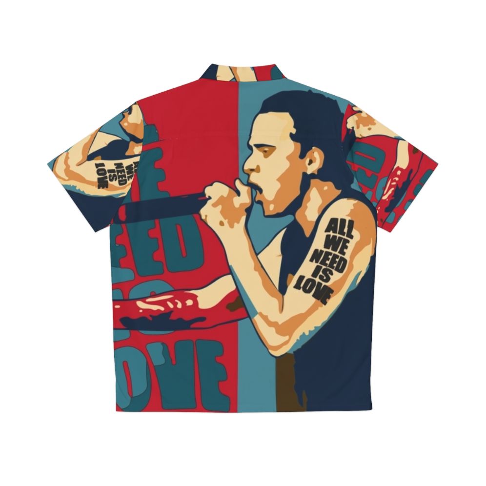 Canserbero Hope Style Hawaiian Shirt - Back