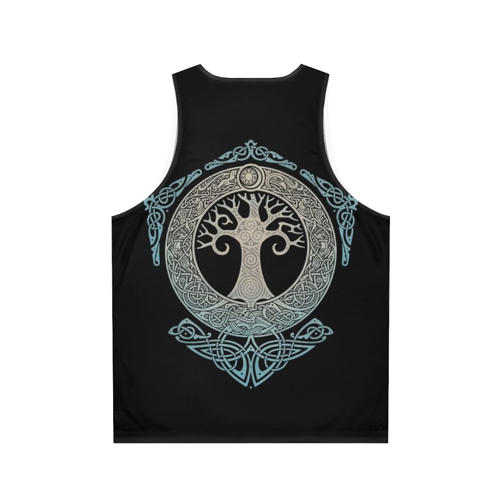 Yggdrasil Tree of Life Unisex Tank Top - Back