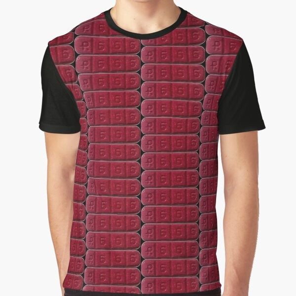 Red Devil Xanax Graphic T-Shirt