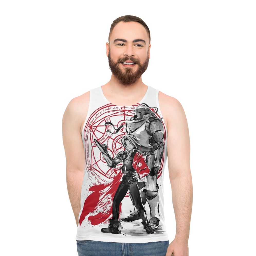 Fullmetal Alchemist anime tank top - men