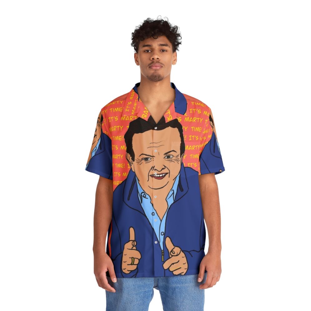 Marty Morrissey party Hawaiian shirt - People Front