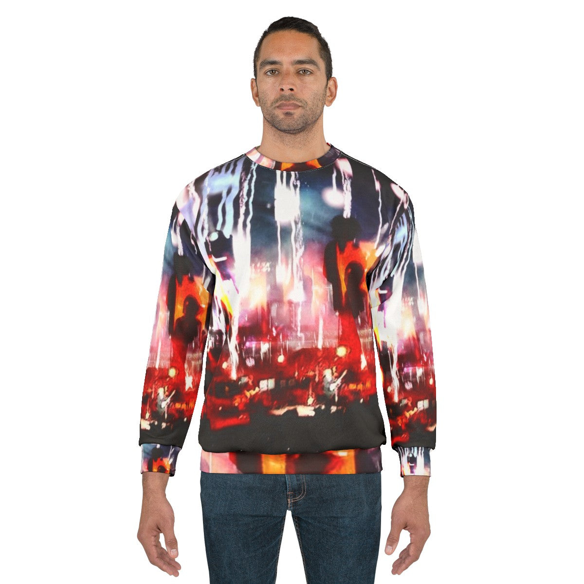 The Cure Robert Smith Goth Music Colourful Sweatshirt - men