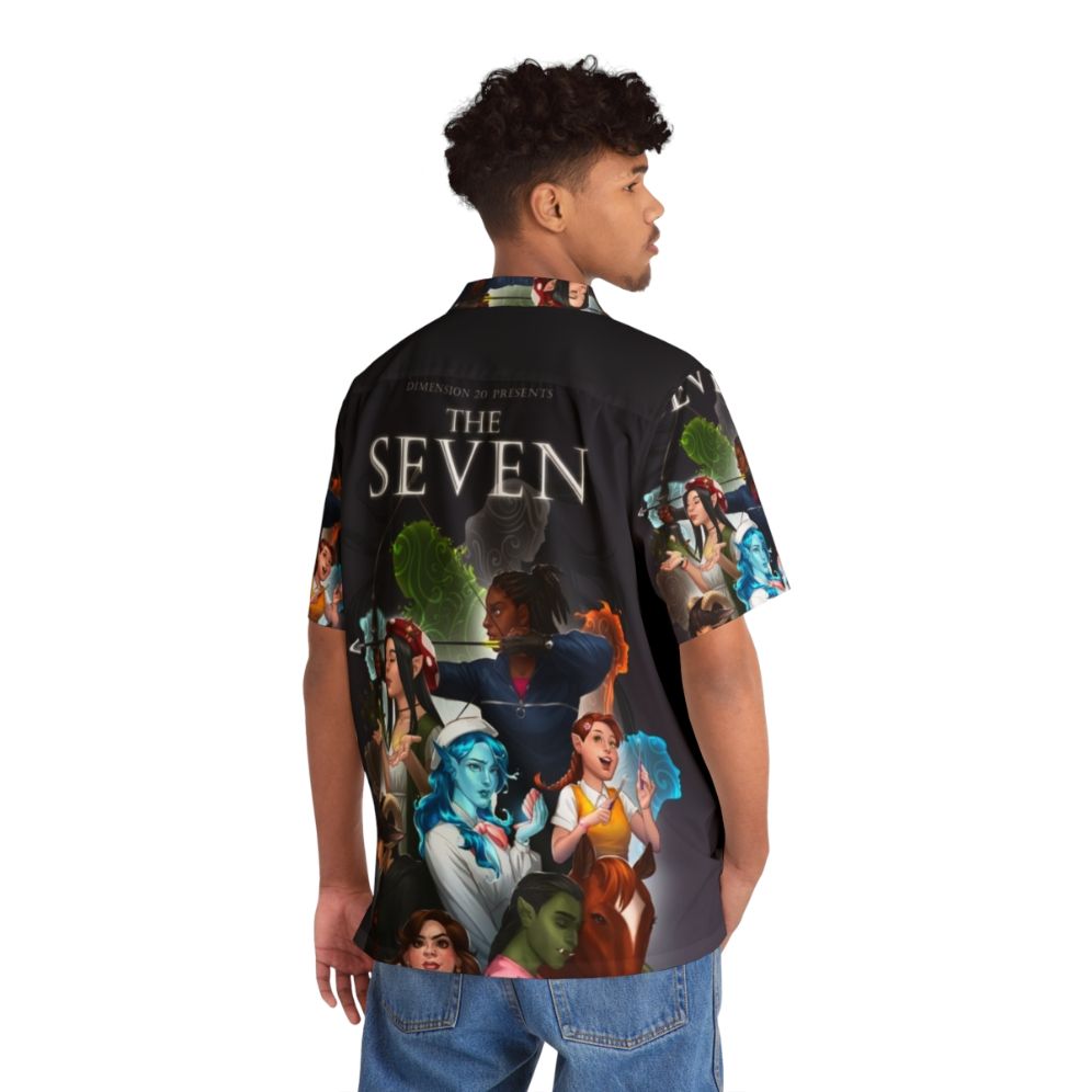 Seven Maidens Dimension20 Fantasy Hawaiian Shirt - People Back