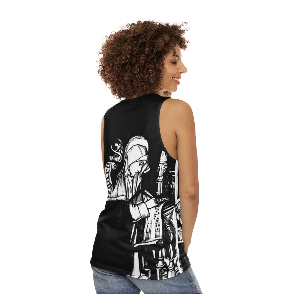 Hildegard von Bingen Unisex Tank Top - women back