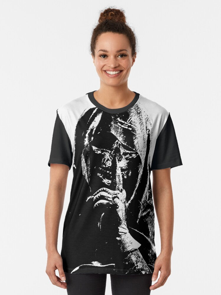 Death Stranding Higgs Graphic T-Shirt with two-tone design - Women