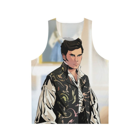 Bridgerton fan art tank top featuring Colin Bridgerton