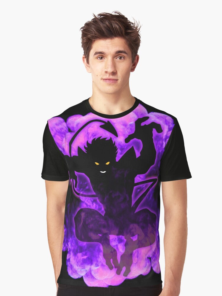 Nightcrawler from the X-Men comics in a graphic design t-shirt - Men