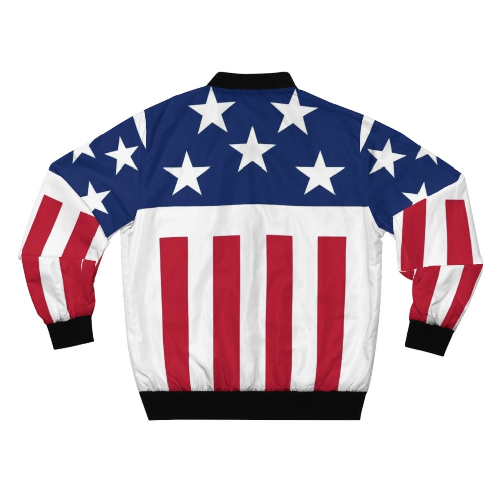 Stars and Stripes Firestarter Bomber Jacket featuring The Prodigy design - Back