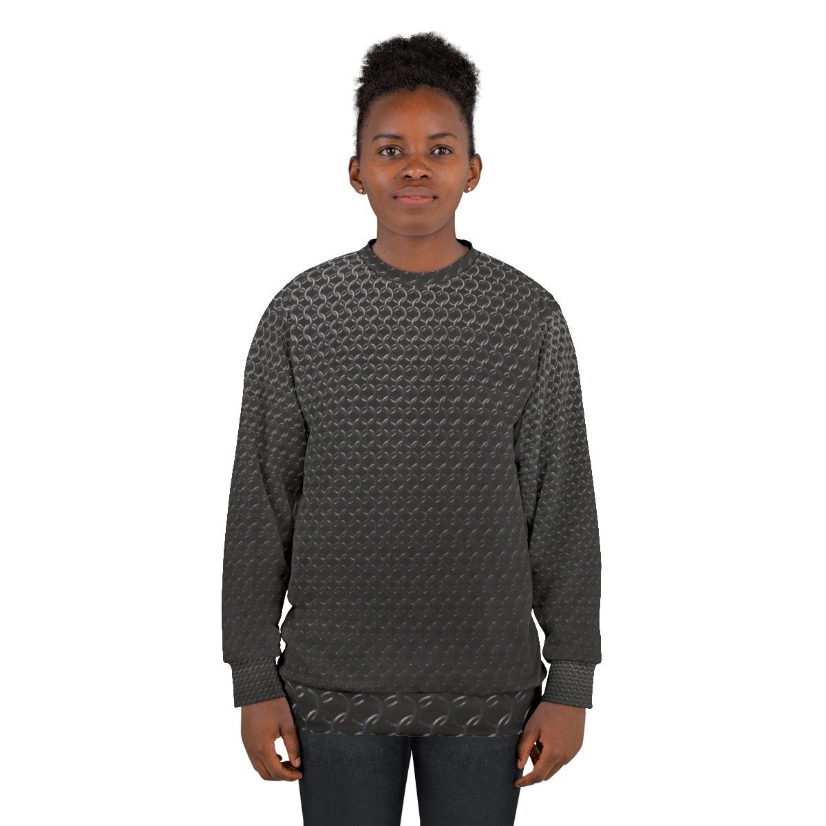 Bennett Commando Chain Pattern Sweatshirt - women