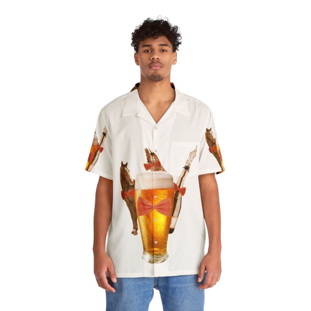 Melbourne Cup Australian Horse Racing Hawaiian Shirt - People Front