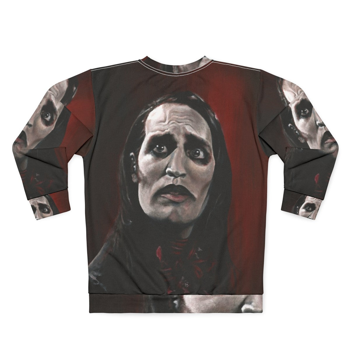 Noel Fielding The IT Crowd Gothic Sweatshirt - Back