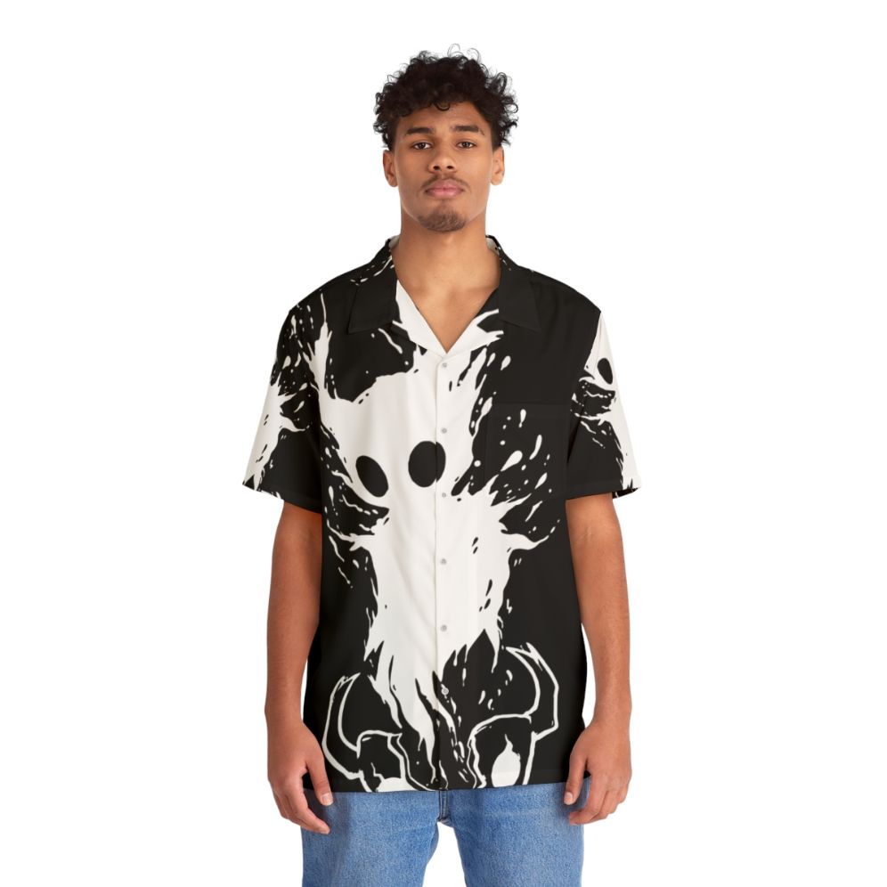 Hollow Bone Hawaiian Shirt - Adventure Game Inspired by Hollow Knight - People Front