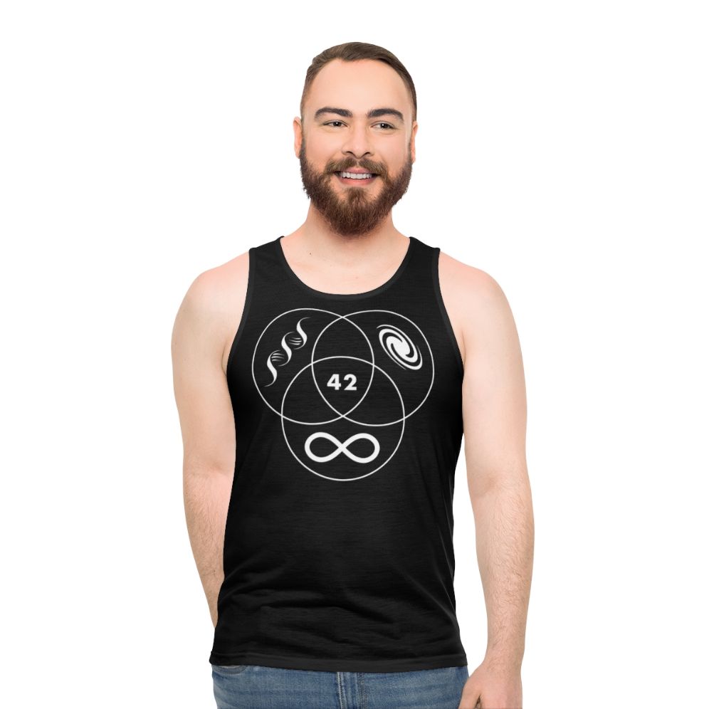 The Hitchhiker's Guide to the Galaxy 42 Unisex Tank Top - men