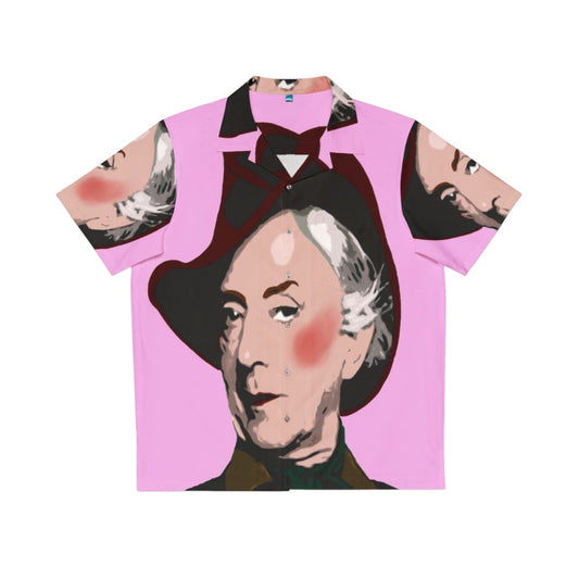 Quentin Crisp Hawaiian shirt with LGBTQ+ pride icon