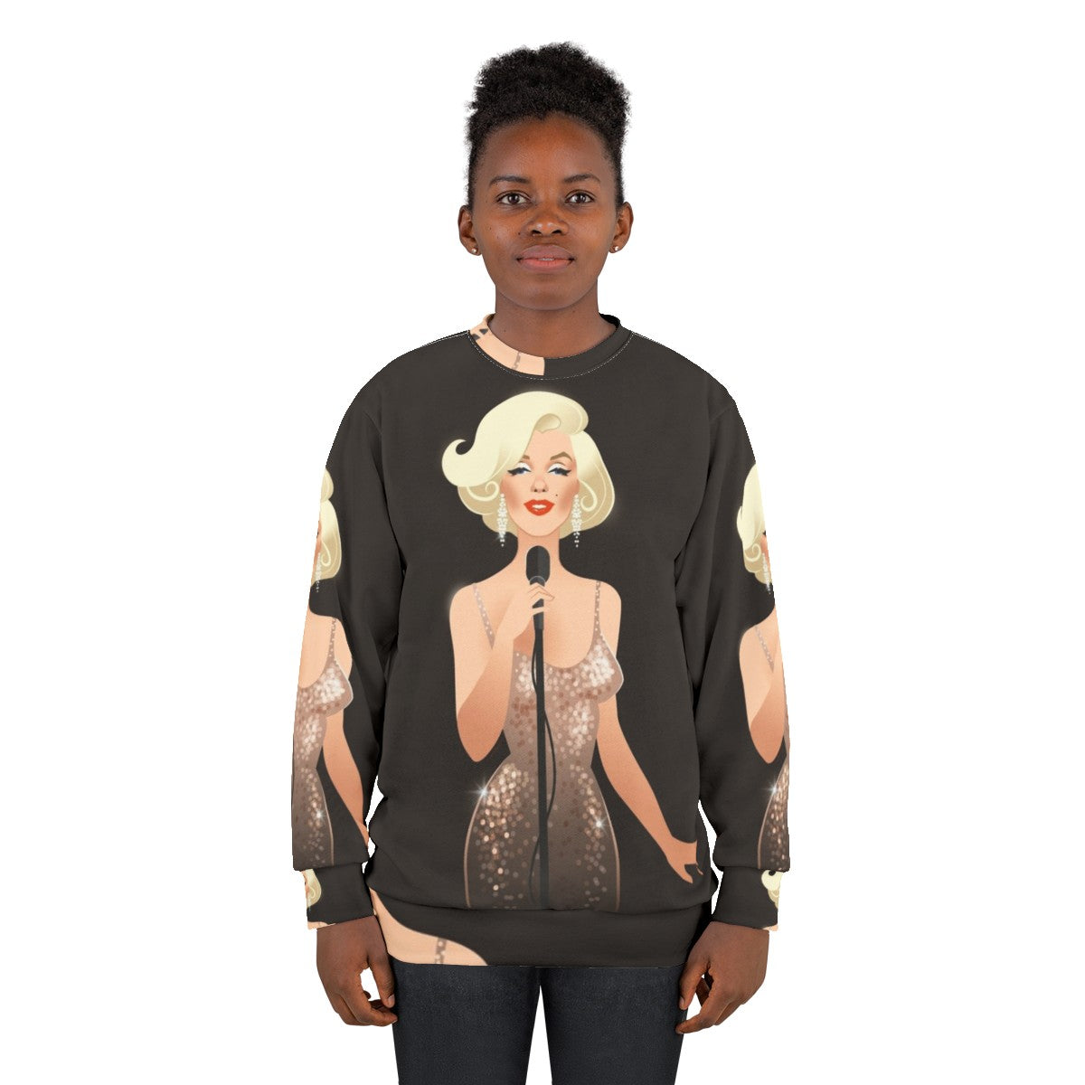 Marilyn Monroe 'Happy Birthday Mr. President' Sweatshirt - women