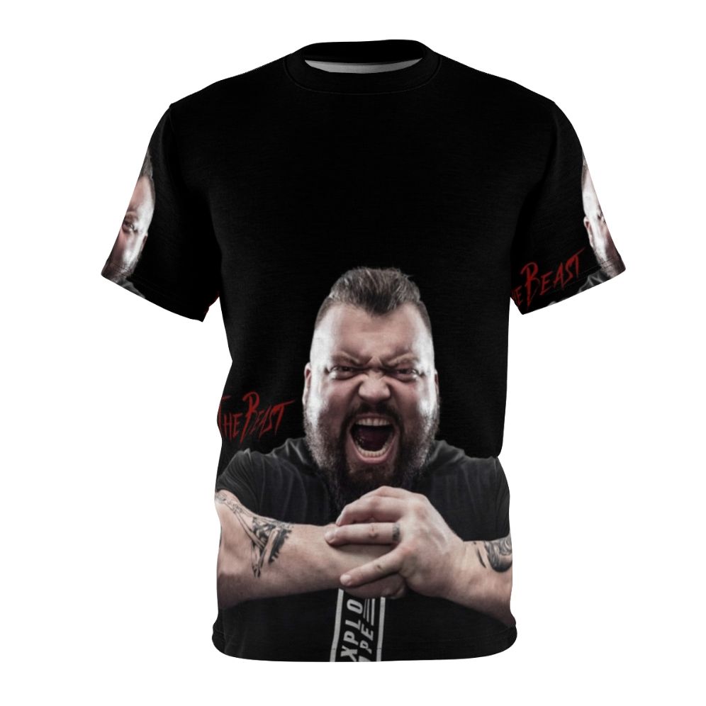 Stylish AOP T-shirt with Eddie Hall "The Beast" inspired design