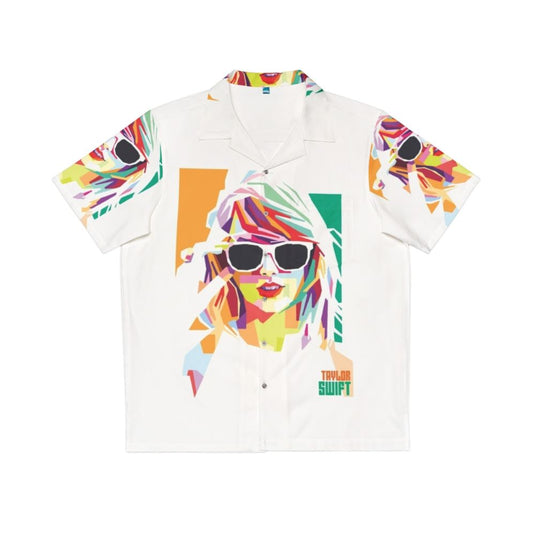 Taylor Wpap Hawaiian Shirt with Tropical Print