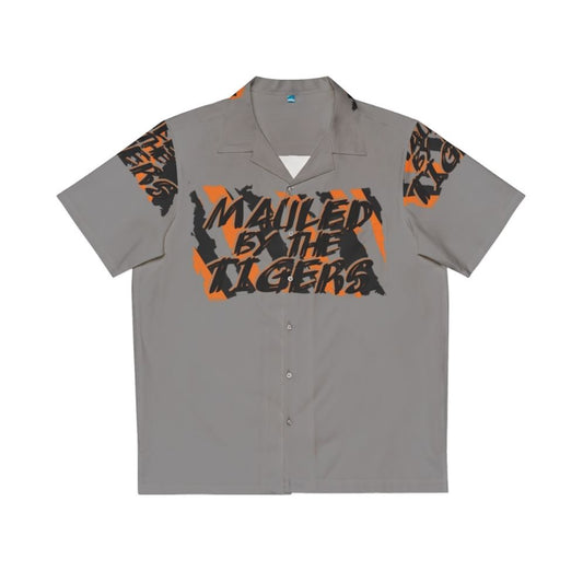 Mauled By The Tigers Hawaiian Shirt with Tigers and Hull City Football Club Branding