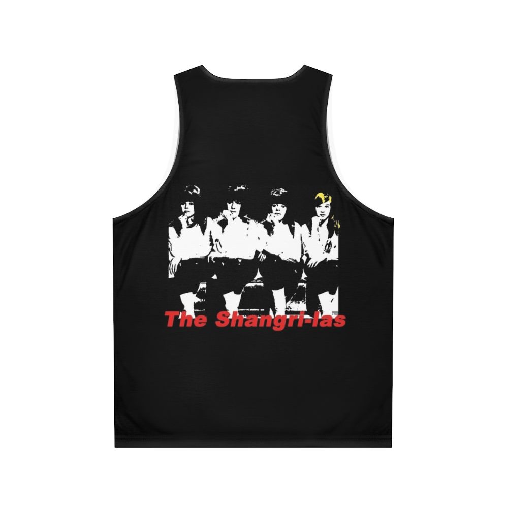 Unisex 'The Shangri-Las' Vintage Music Inspired Tank Top - Back