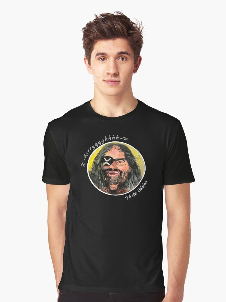 David Schwartz XRP Blockchain Graphic T-Shirt - Men