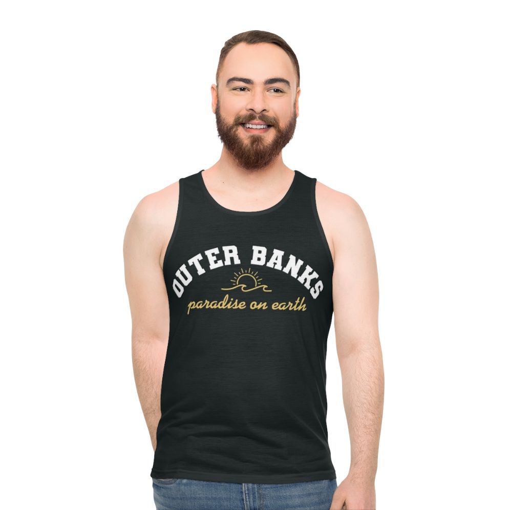 Outer Banks Paradise Unisex Tank Top - men