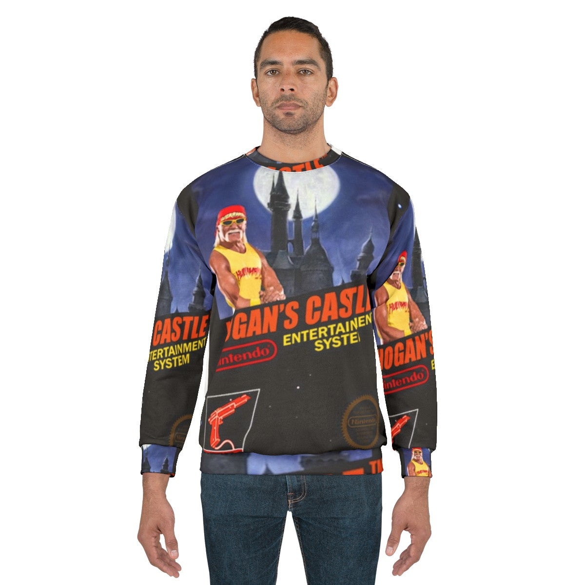 Hogan's Castle Sweatshirt featuring Beeg Yoshi from Videogamedunkey - men