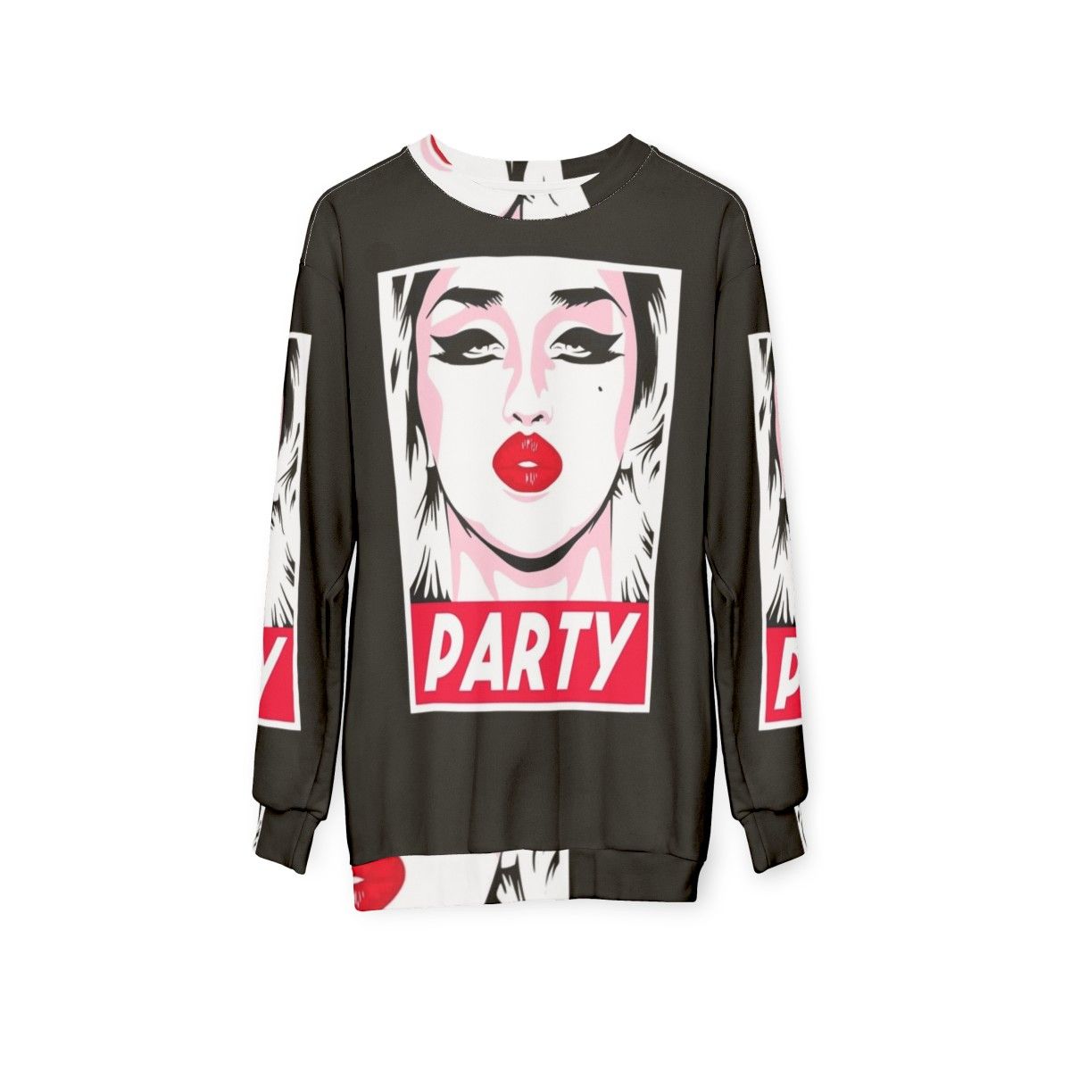 Adore Delano Drag Queen Sweatshirt - hanging