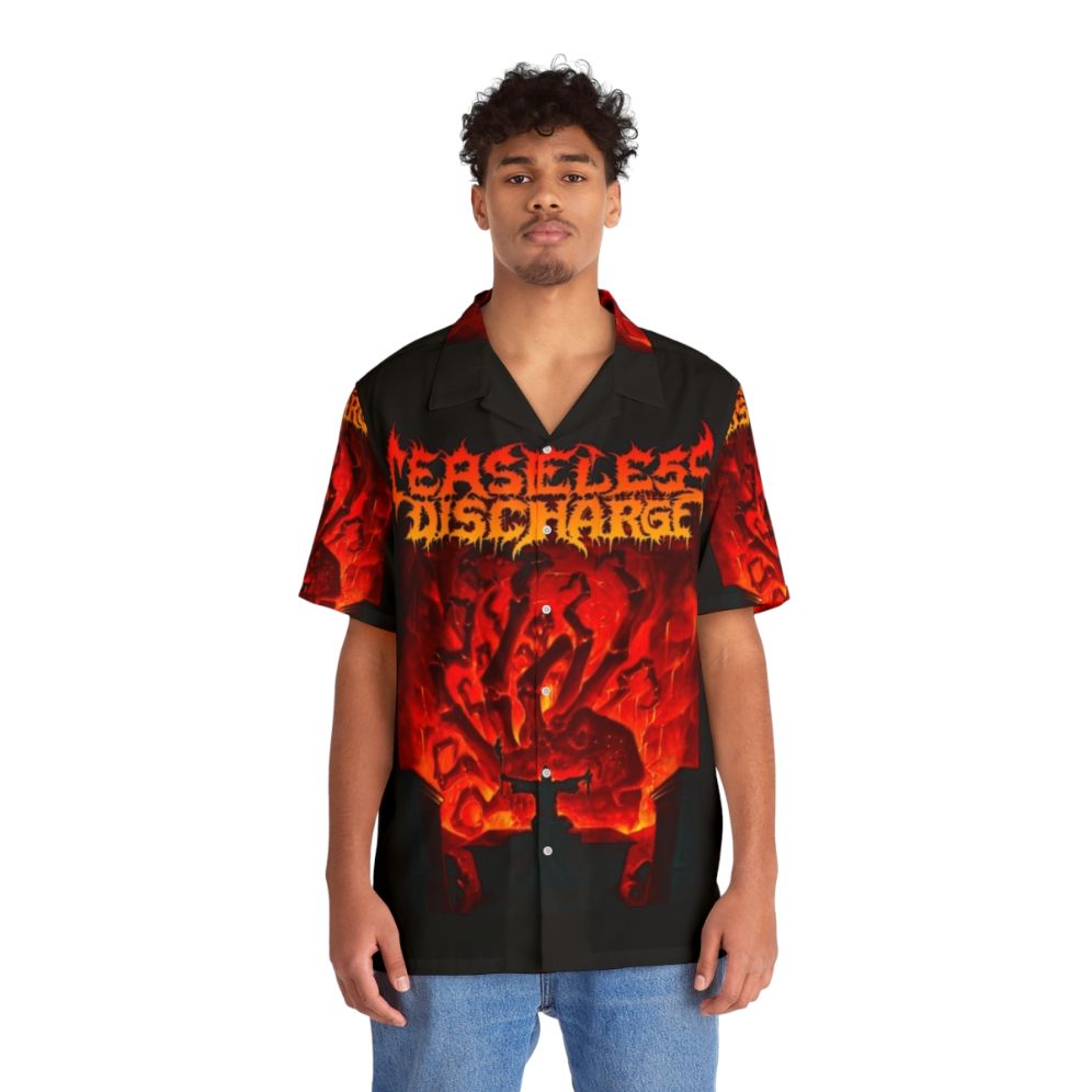 Ceaseless Discharge Dark Souls Hawaiian Shirt - People Front