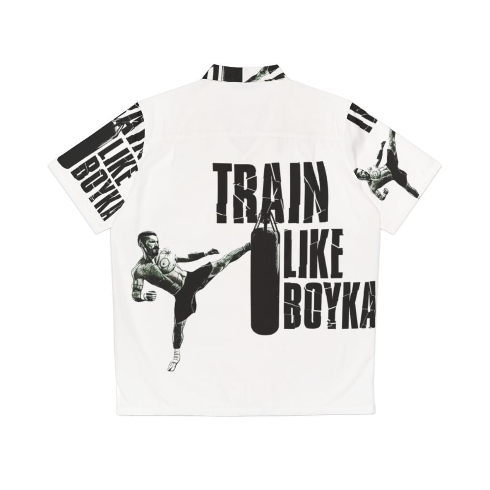 Boyka Hawaiian Shirt for Fitness and Fight Club Fans - Back