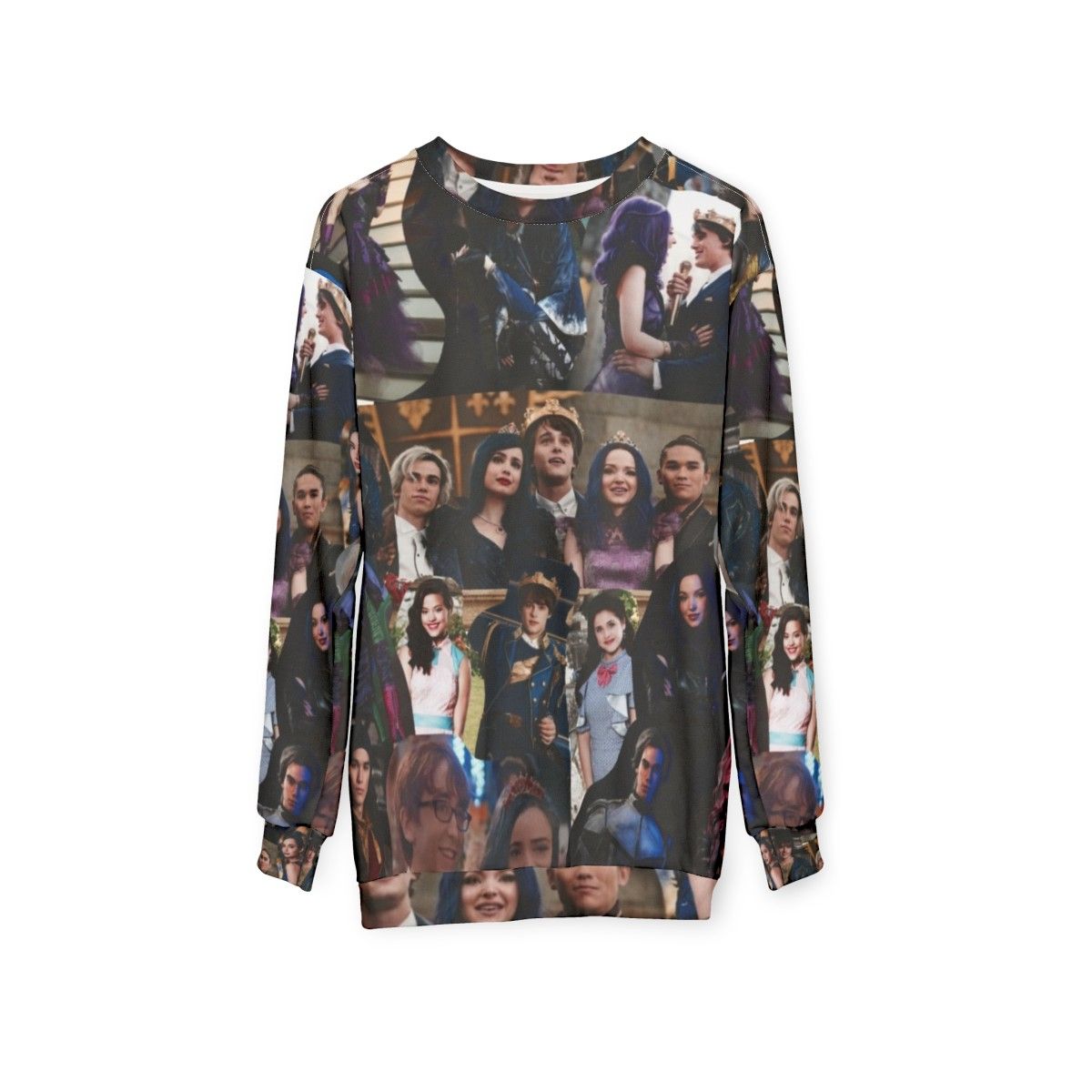 Descendants Disney Collage Sweatshirt - hanging