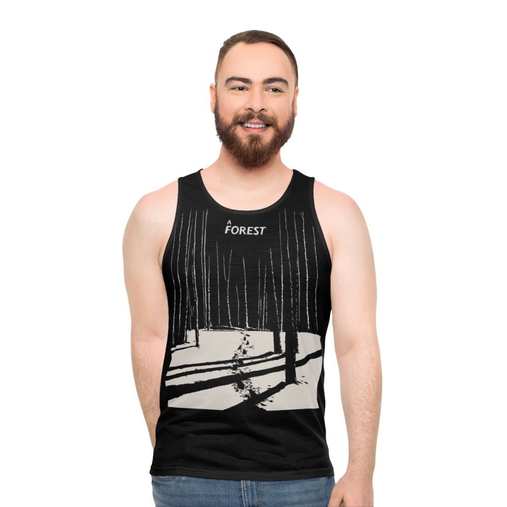 The Cure A Forest Winter Unisex Tank Top - men