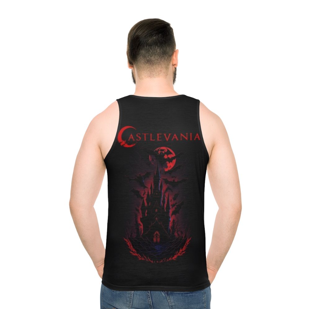 Castlevania Gothic Tank Top - men back