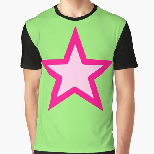 Spongebob Musical Super Sea Star Savior Graphic T-Shirt featuring Patrick Star