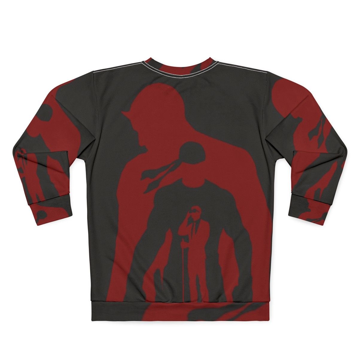 Evolution of Daredevil Matt Murdock Superhero Sweatshirt - Back