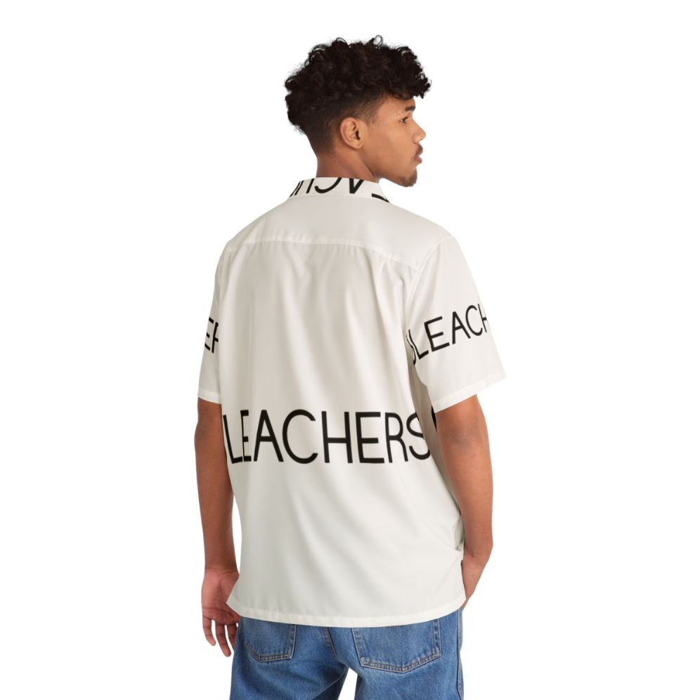 Bleachers Hawaiian Shirt featuring the Bleachers band and music - People Back