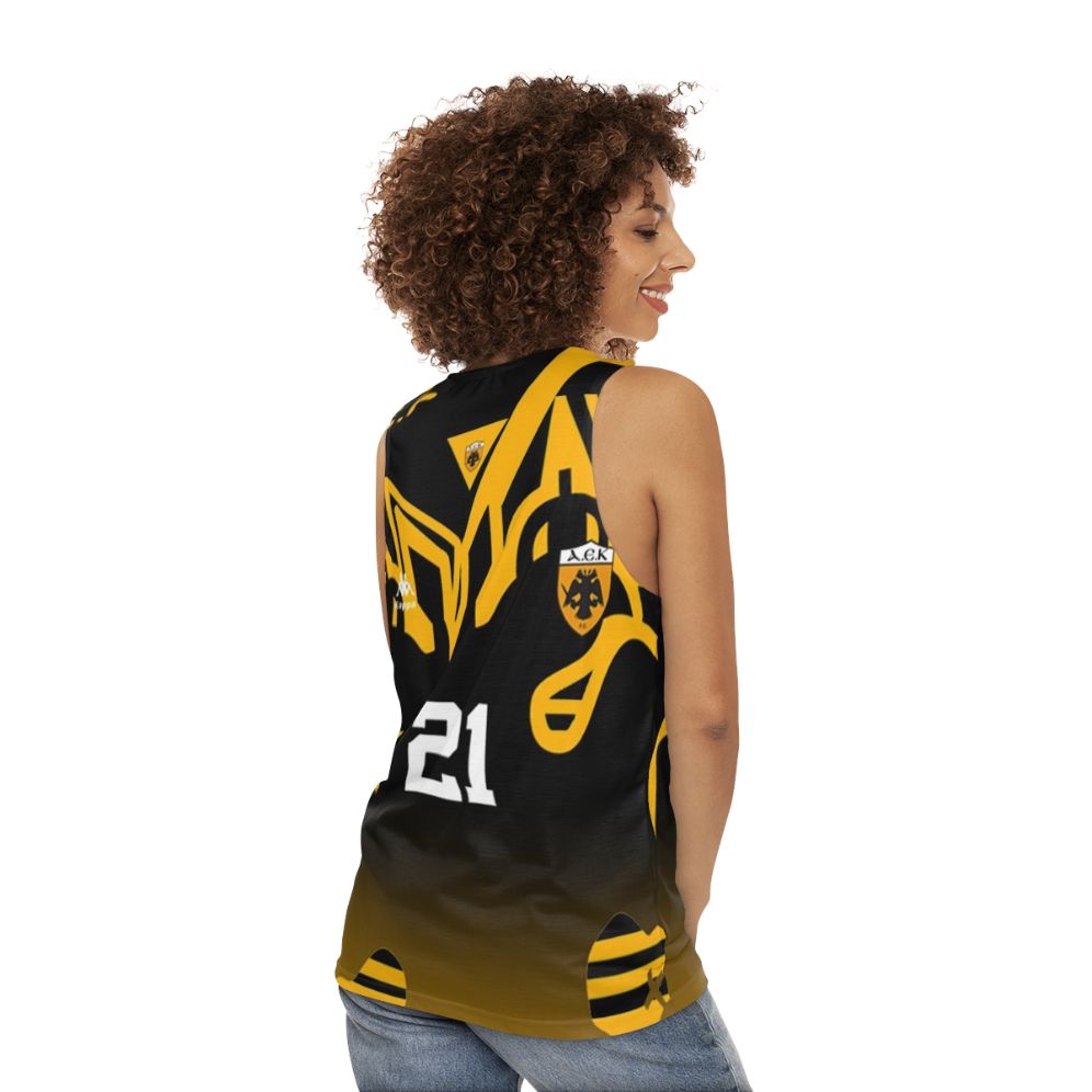 Retro 1997 AEK Homage Unisex Tank Top - women back