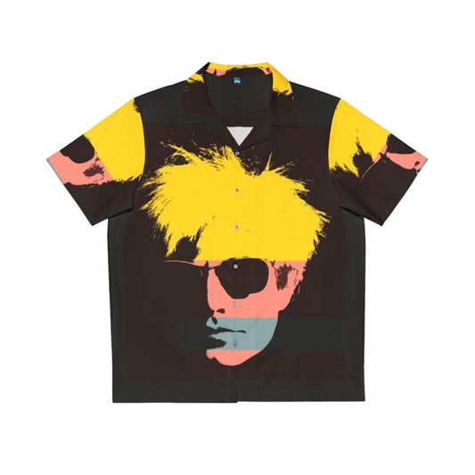 Andy Pop Art Hawaiian Shirt with Warhol Inspired Graphics