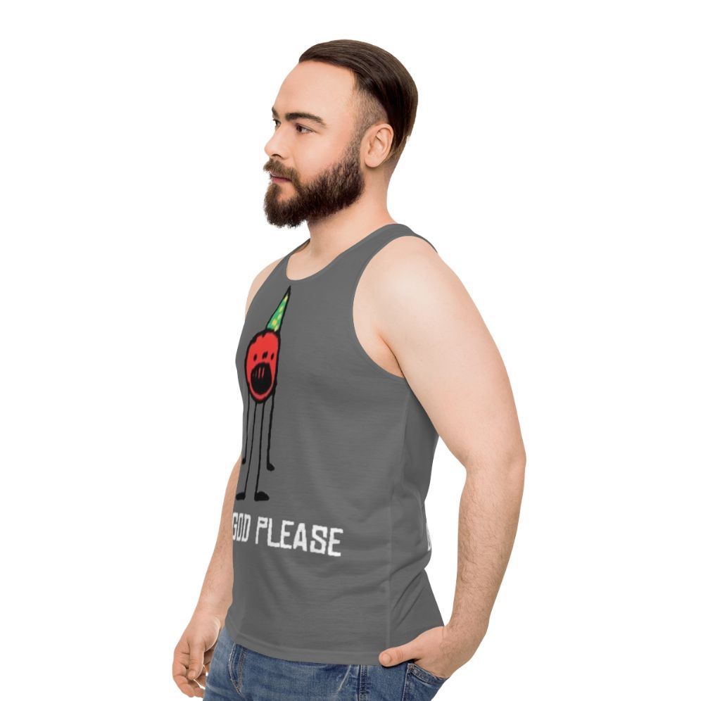 Callmecarson inspired unisex tank top - men side