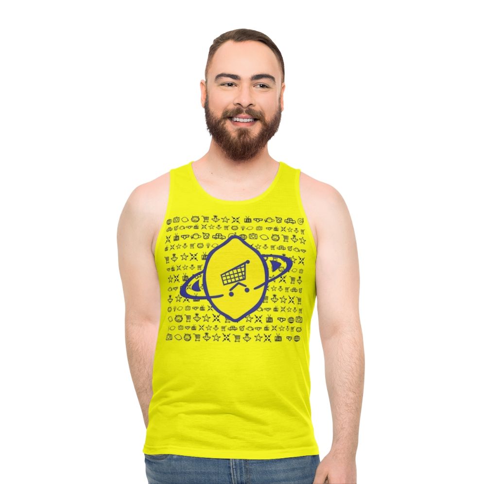 Lemon Midnight Unisex Tank Top - men